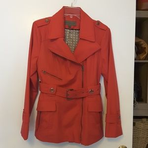Beautiful Andrew Marc Lightweight Jacket in Red